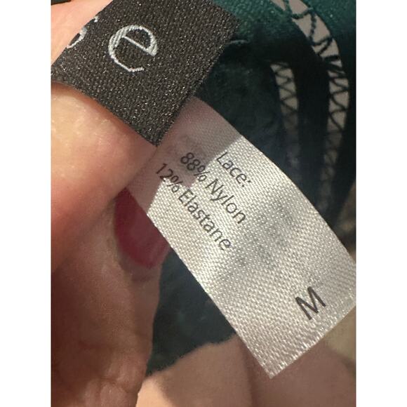 Else Women's Medium Green Baroque Geometric Print Lingerie High Waist Briefs - Picture 7 of 7